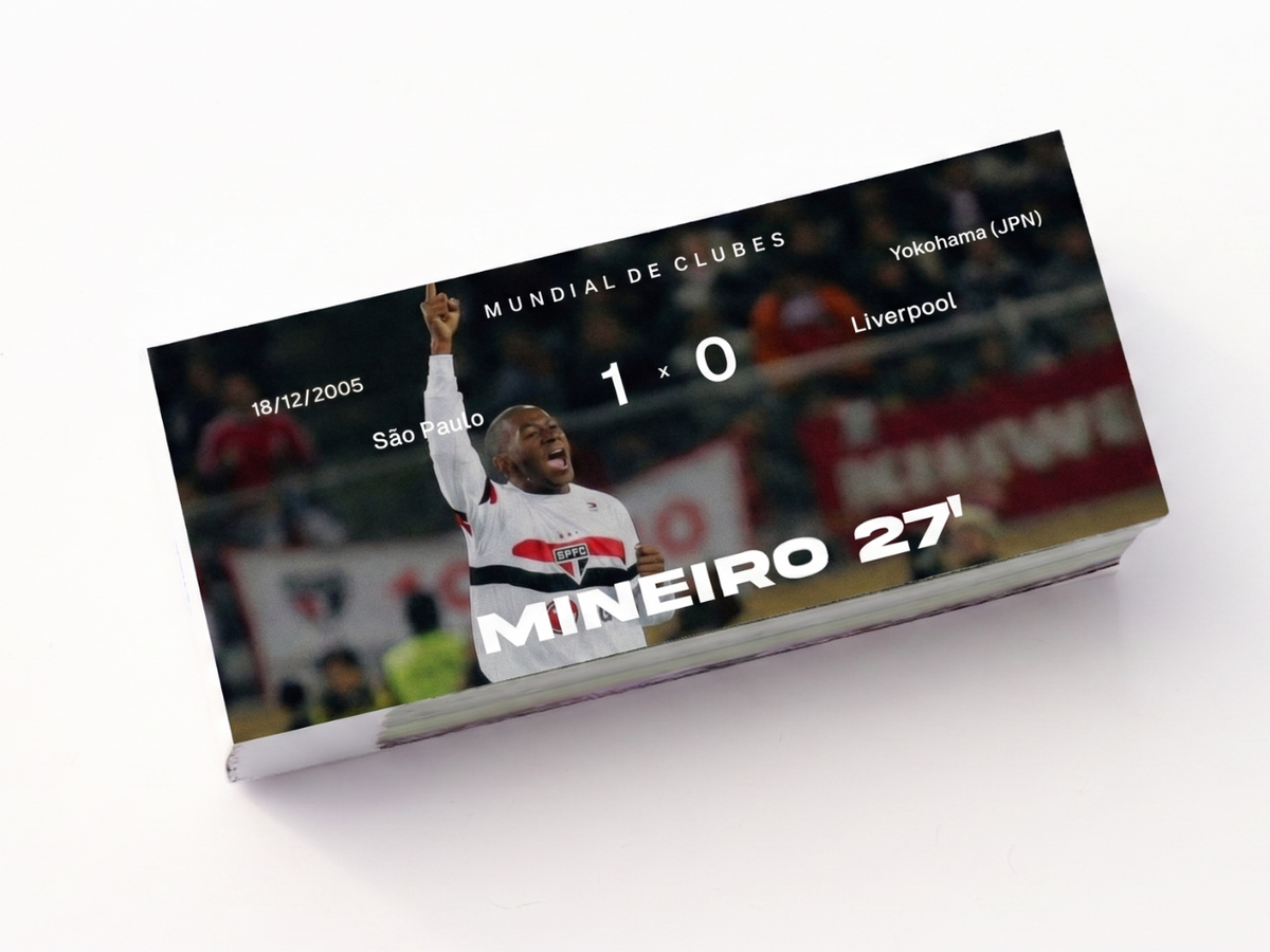 Flipbook Gol Mineiro São Paulo x Liverpool Mundial 2005