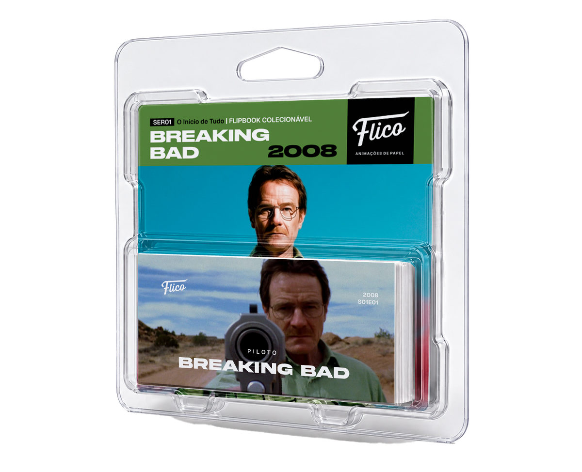 Flipbook Série Breaking Bad – Episódio Piloto Walter White no Deserto 2008