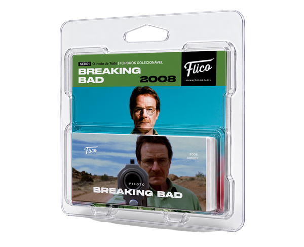 Flipbook Série Breaking Bad – Episódio Piloto Walter White no Deserto 2008