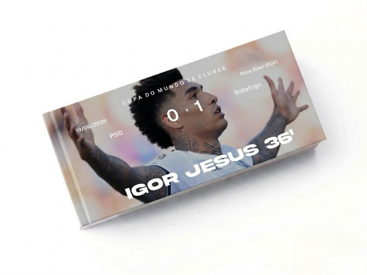 Flipbook Gol Igor Jesus PSG x Botafogo Copa do Mundo de Clubes 2025