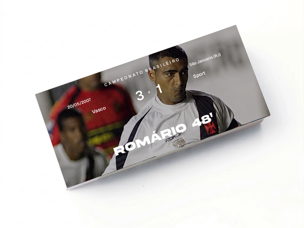 Flipbook Gol 1000 Romário Vasco x Sport Brasileirão 2007