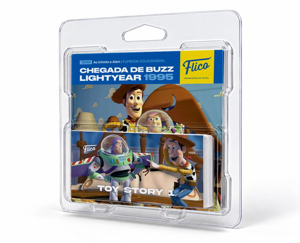 Flipbook Chegada de Buzz Lightyear Toy Story 1995 
